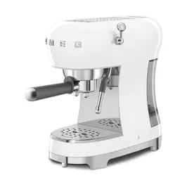 Espressomaschine ECF02WHEU 50’s Style weiß Smeg