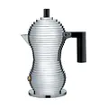 Espressokanne 1 Tasse Griff schwarz Pulcina Alessi