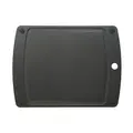 Schneidebrett Gourmet Gripper schwarz 44x32,5x0,6cm Jade