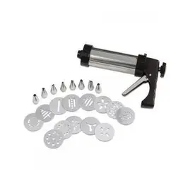 Gebäckpresse 23-tlg Edelstahl/ Aluminium / Kunststoff Städter
