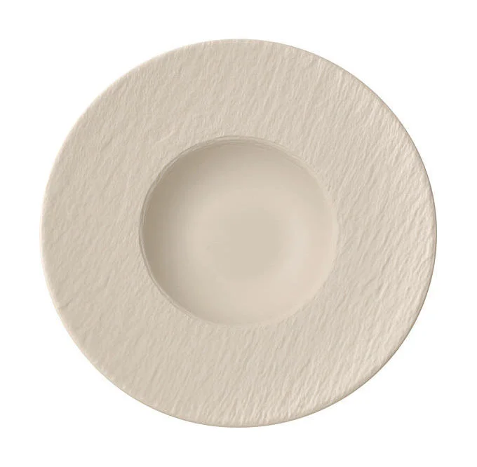 Pastateller 28 cm Manufacture Rock blanc