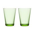 Trinkglas Kartio 400ml apfelgrün 2er-Pack Iittala