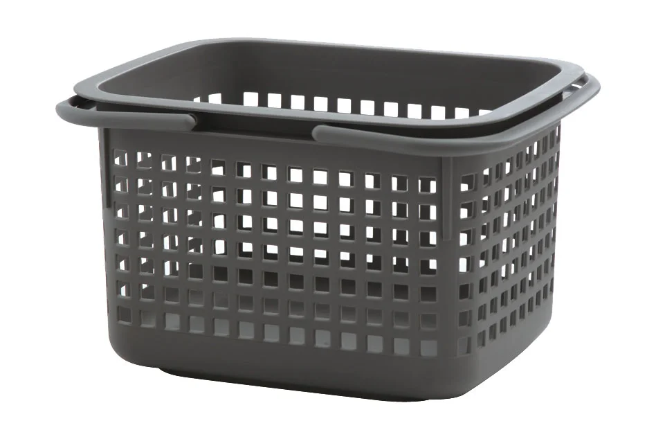 Korb M 42x35x25 cm Cestino grau