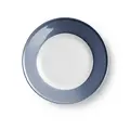 Teller flach 21 cm Fahne Solid Color indigo Dibbern