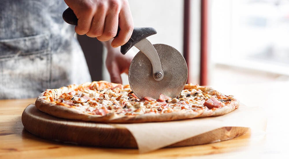 Pizzazubehör Pizzaschneider