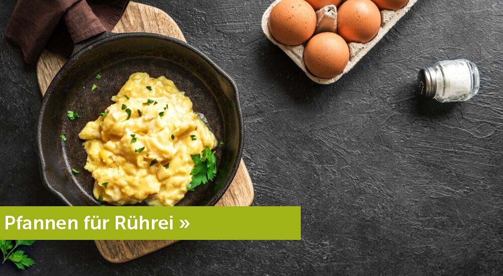 Pfannen für Rührei