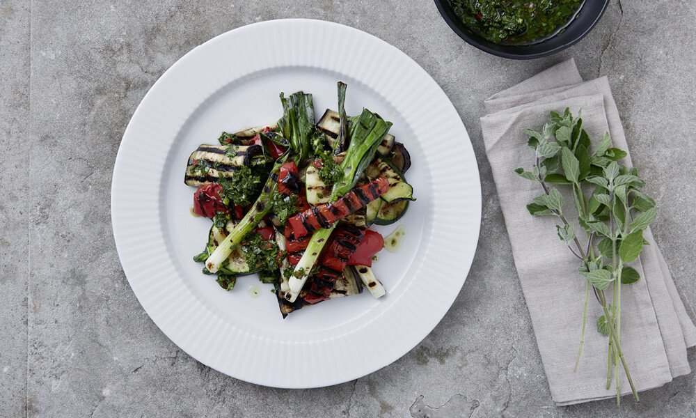 Grillgemüse mit Chimichurri“  1000x600px