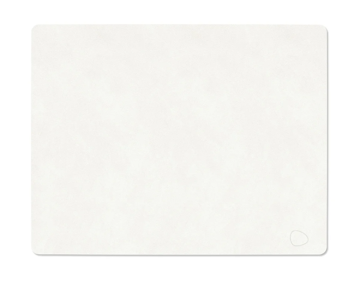 Tischset L 35x45 cm Square Nupo pure white