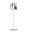 Akku-Tischleuchte 38 cm 2,4 W Troll 2.0 silber Sompex