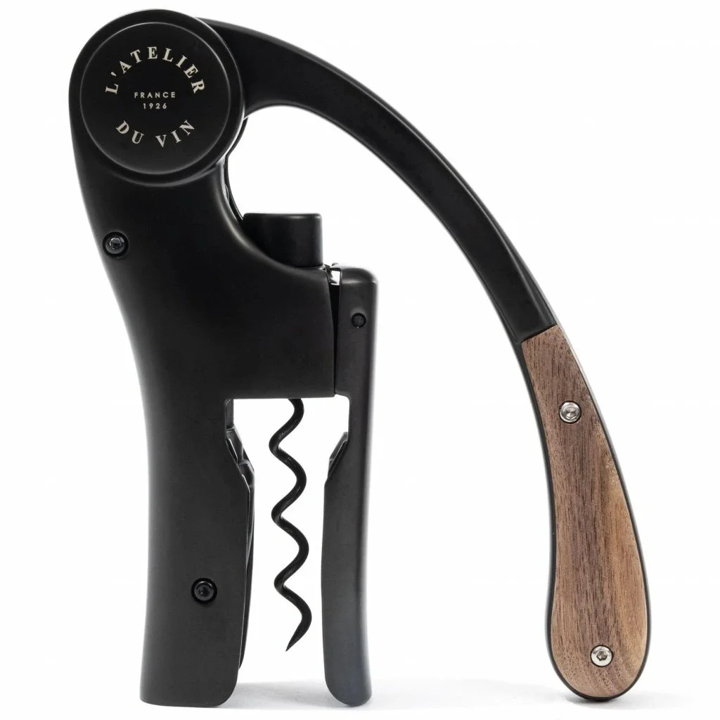 Korkenzieher 15 cm Oeno Motion Walnuss