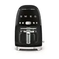 Filter-Kaffeemaschine DCF02 1,4 l 1050 W 50’s Style schwarz Smeg