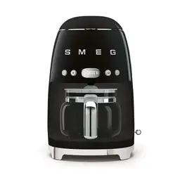 Filter-Kaffeemaschine DCF02 1,4 l 1050 W 50’s Style schwarz Smeg