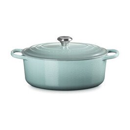 Bräter mit Deckel 31 cm Signature Sea Salt Le Creuset