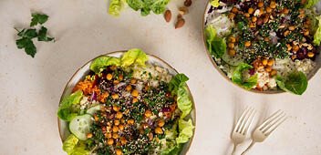 Orientalische Salatbowl