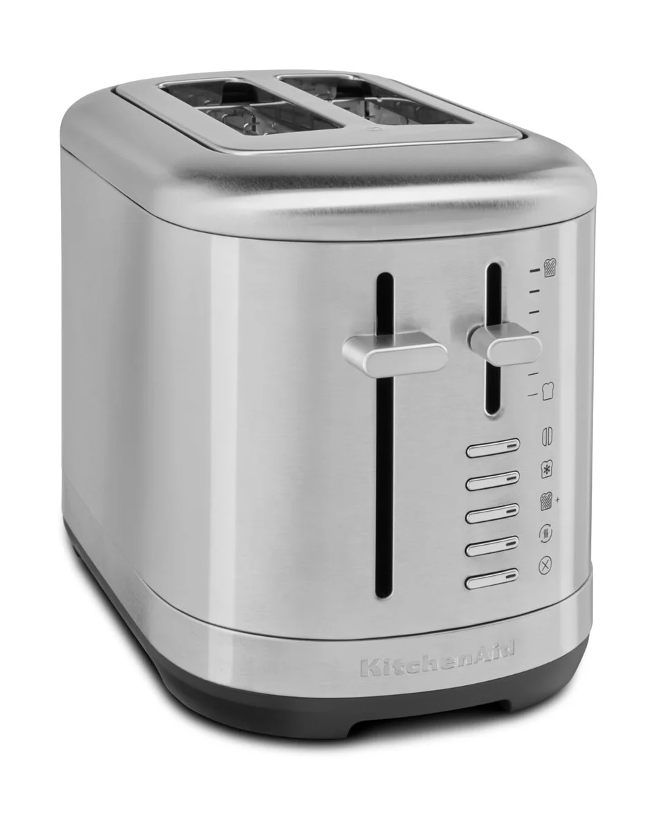 2-Scheiben-Toaster 31 cm 980 W Edelstahl