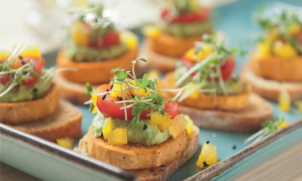 Rezept Süßkartoffel-Crostini_Buch Party vom Blech_ZS Verlag