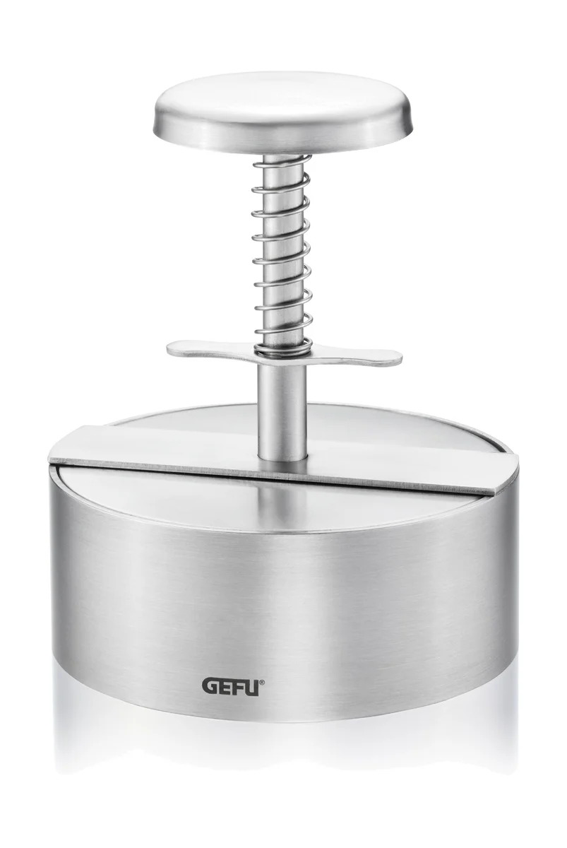 Profi-Hamburgerpresse Pätti 11 cm silber