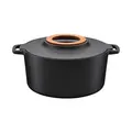 Kasserolle 6,0 l Norden schwarz Fiskars