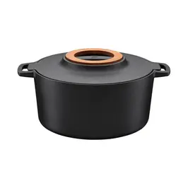 Kasserolle 6,0 l Norden schwarz Fiskars