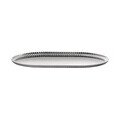 Tablett aus Edelstahl 18/10 oval 46x31x1,5cm Alessi
