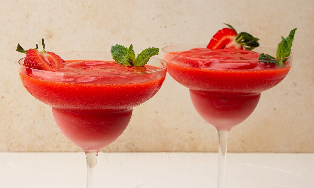 Frozen Erdbeer Daiquiri - Rezepte - Magazin - Tischwelt Online Shop