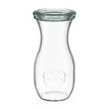 Karaffe 2er-Set 0,25 l braun Weck