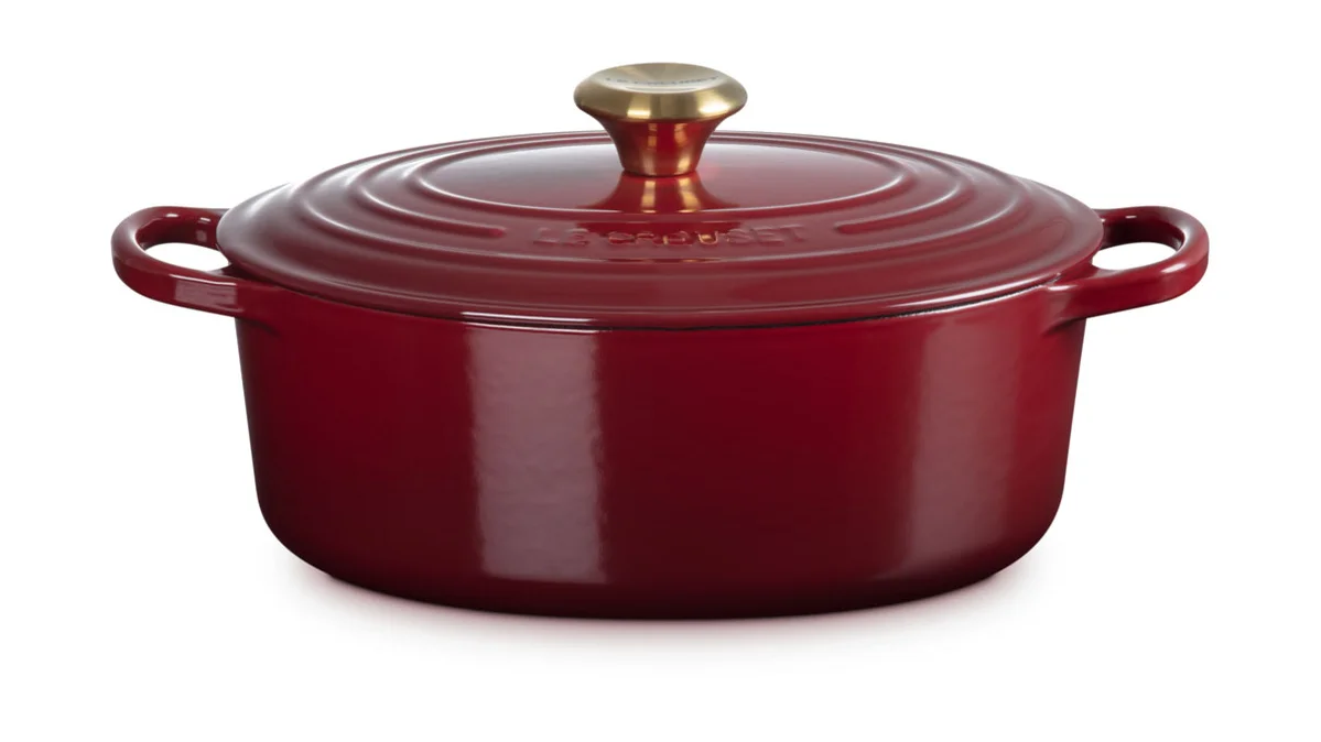 Bräter mit Deckel 31 cm Signature Garnet