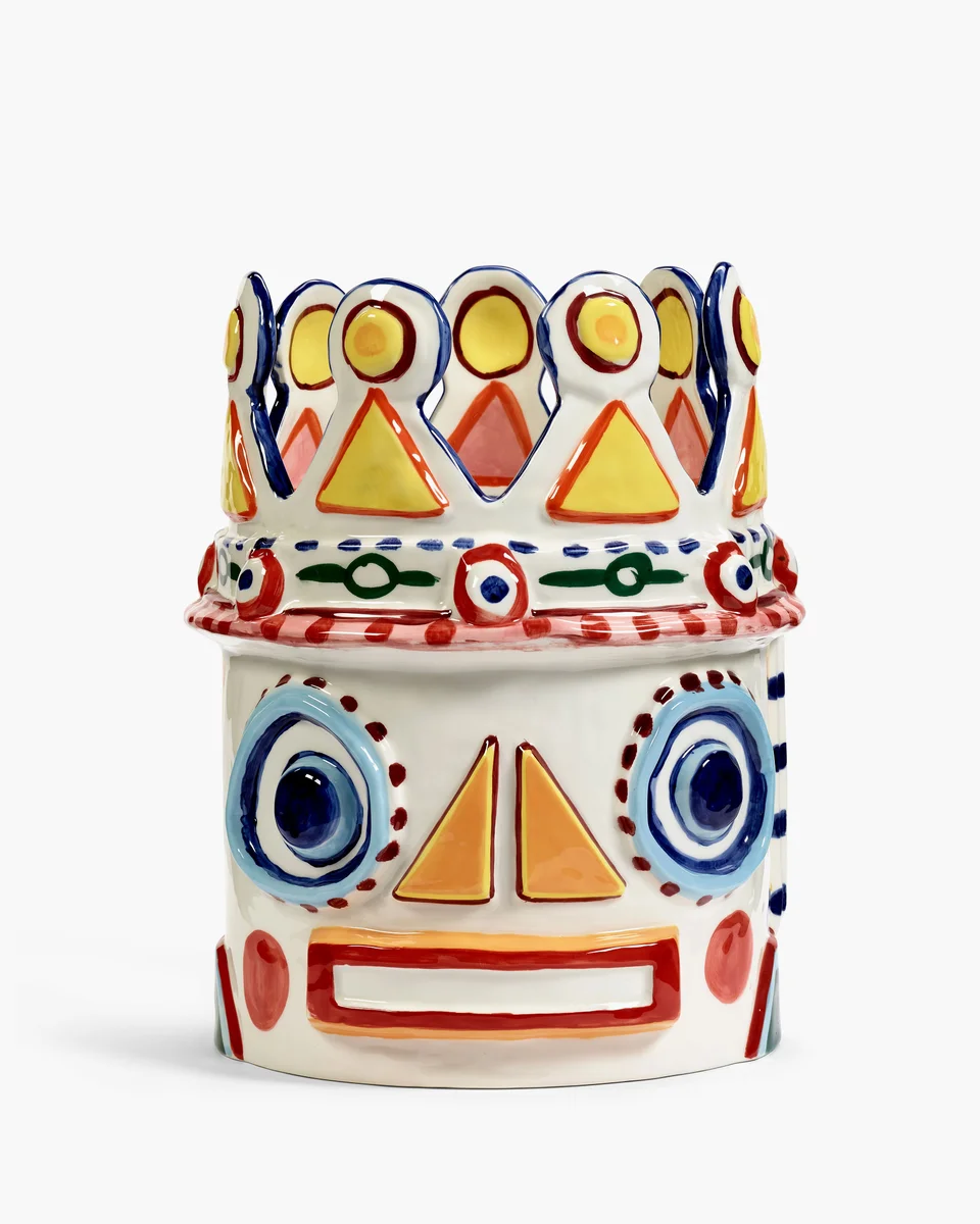 Vase 02 34 cm Sicily mix