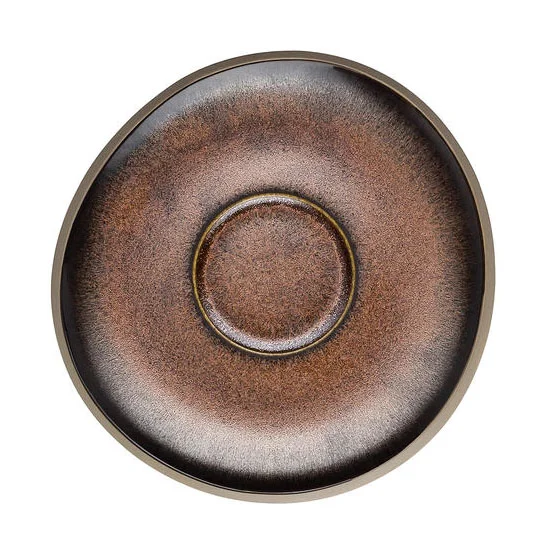 Kaffee/Tee-Untertasse 15 cm Junto Bronze