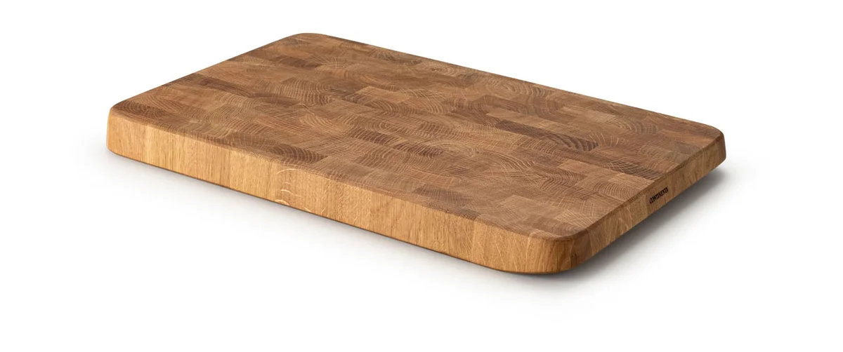 Hackbrett 46x30x4 cm Eiche Stirnholz