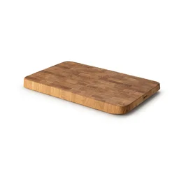 Hackbrett 46x30x4 cm Eiche Stirnholz Continenta