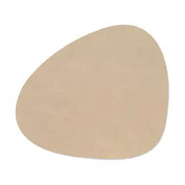 Tischset L 37x44 cm Curve Corduroy sand LINDDNA