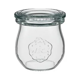 Tulpenglas 3er-Set 0,75 l lila Weck