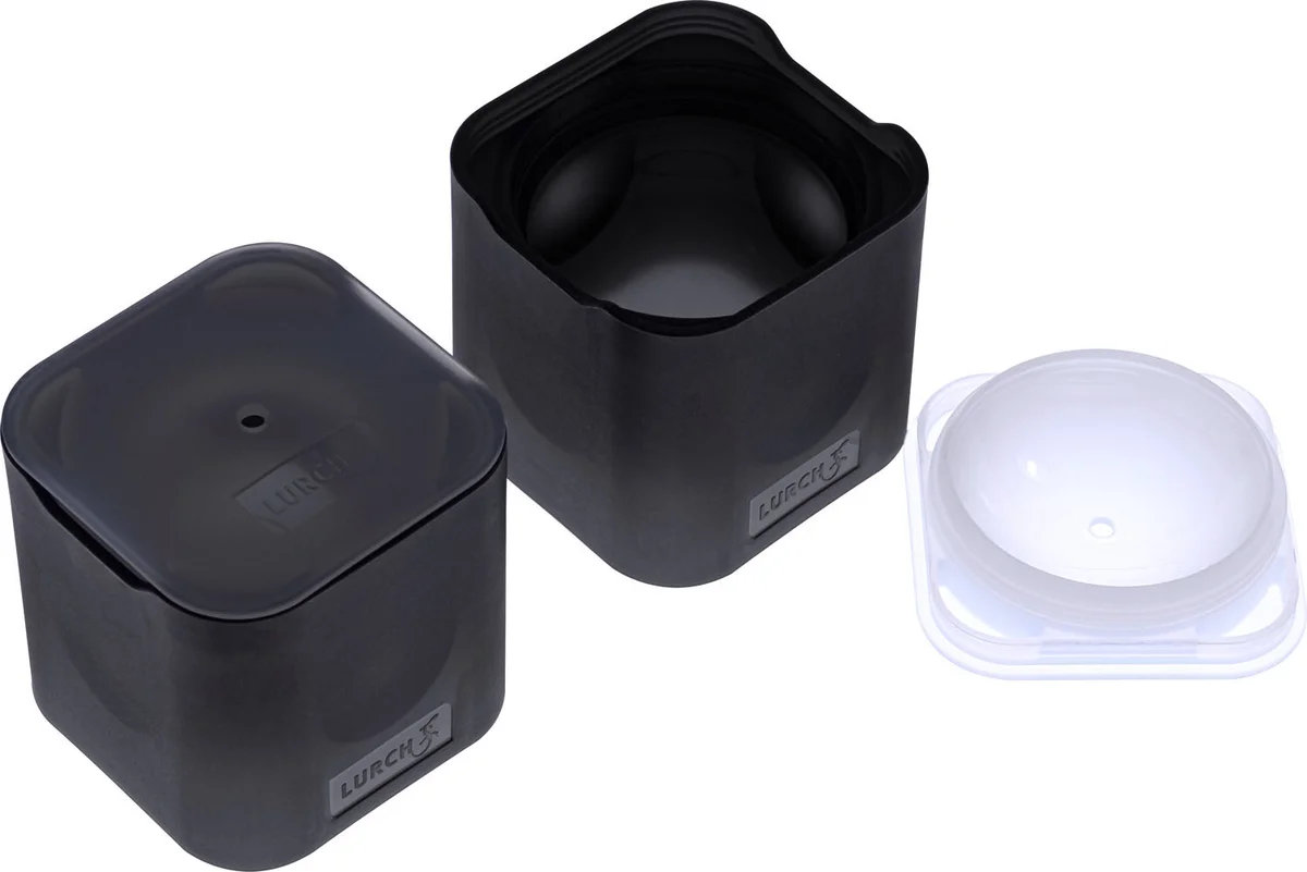 Eiswürfelform Spheres 2er-Set Flexi-Form schwarz