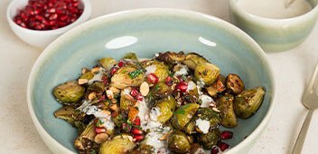 Gebackener Rosenkohl aus dem Ofen