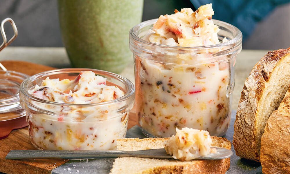 Veganzer-Zwiebelschmalz