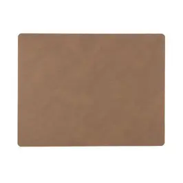 Tischset L 35x45 cm Square Nupo brown LINDDNA