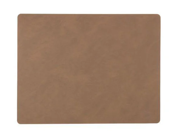 Tischset L 35x45 cm Square Nupo brown