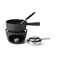 Fonduegarnitur Choco-Cheese 14 cm schwarz Stöckli