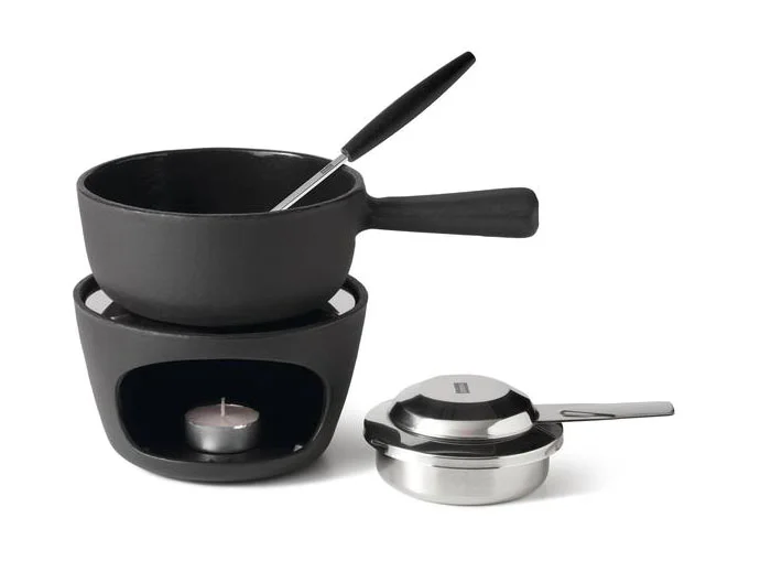 Fonduegarnitur Choco-Cheese 14 cm schwarz