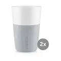 2 Cafe-Latte-Becher 0,36l Marble grey Eva Solo