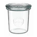 Sturzglas 4er-Set 0,16 l lila Weck