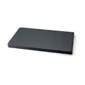 Hackbrett 53x35x3 cm Duracore schwarz Continenta