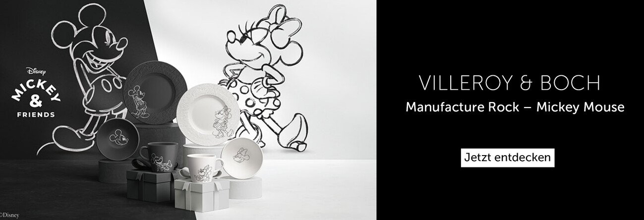 Villeroy & Boch Manufacture Rock – Mickey Mouse