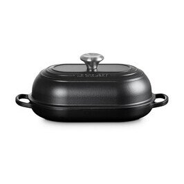Brot Bräter oval 29 cm schwarz Guss Le Creuset