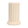 Vase 24 cm Tubular beige Design Letters