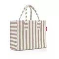 Daily Shopper 42x35x17 cm Summerstripes Coffee Reisenthel