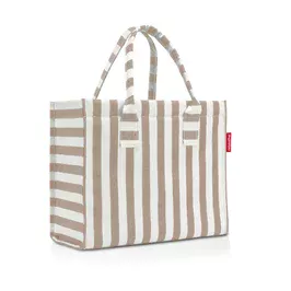 Daily Shopper 42x35x17 cm Summerstripes Coffee Reisenthel