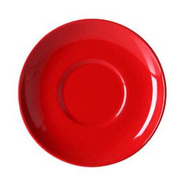 Kaffee-Untertasse 14 cm Solid Color Signalrot Dibbern