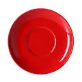 Kaffee-Untertasse 14 cm Solid Color Signalrot Dibbern